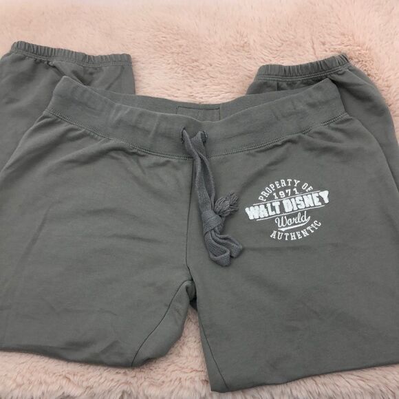 Disney Parks gray size small cropped sweats - Picture 2 of 8